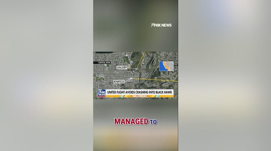 Jet DODGES Black Hawk in mid-air close call