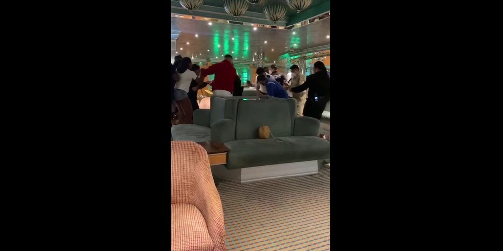 Carnival cruise brawl caught on camera Fox News Video