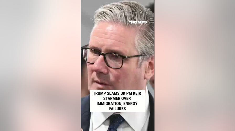 Trump SLAMS UK PM Keir Starmer over immigration, energy failures