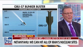 Jack Keane: Israel has 'options' to take out underground Iranian nuclear facility