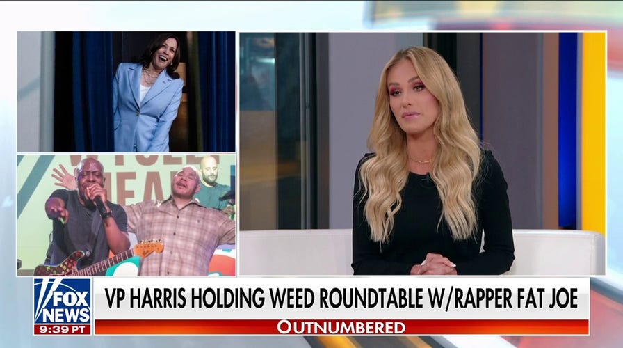 VP Harris holds marijuana policy roundtable with rapper Fat Joe