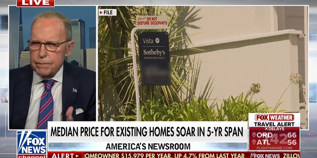 Larry Kudlow cites ‘immigration problem’ as factor in high housing costs