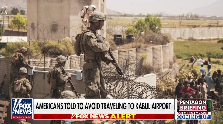 Trey Yingst live in Doha: Americans told to avoid traveling to Kabul airport 
