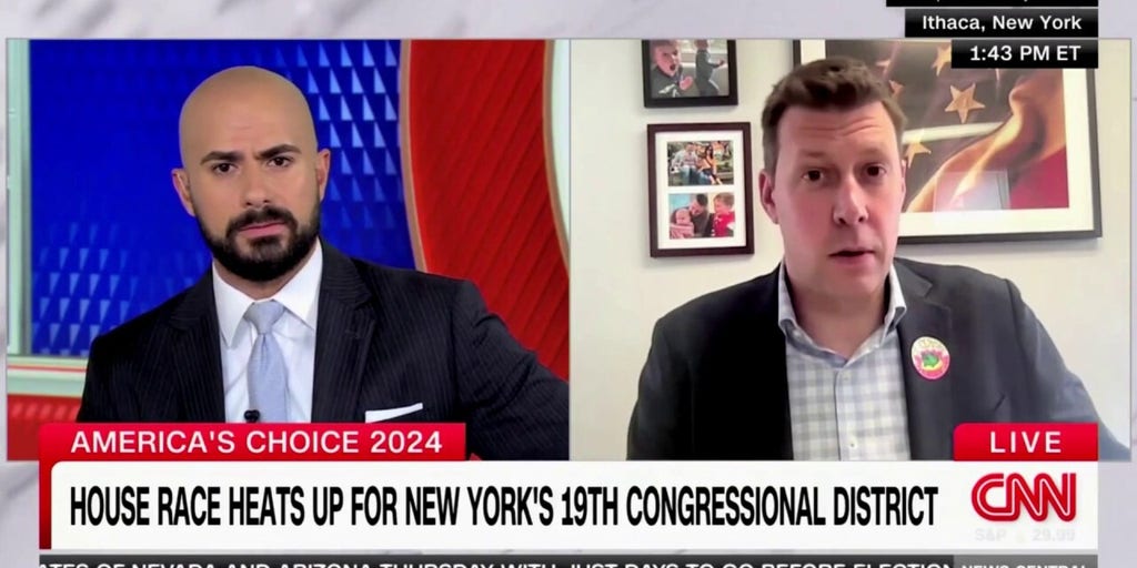 New York Democratic candidate says Harris, if elected, 'better do a heckuva better job' in addressing border crisis than past 4 years