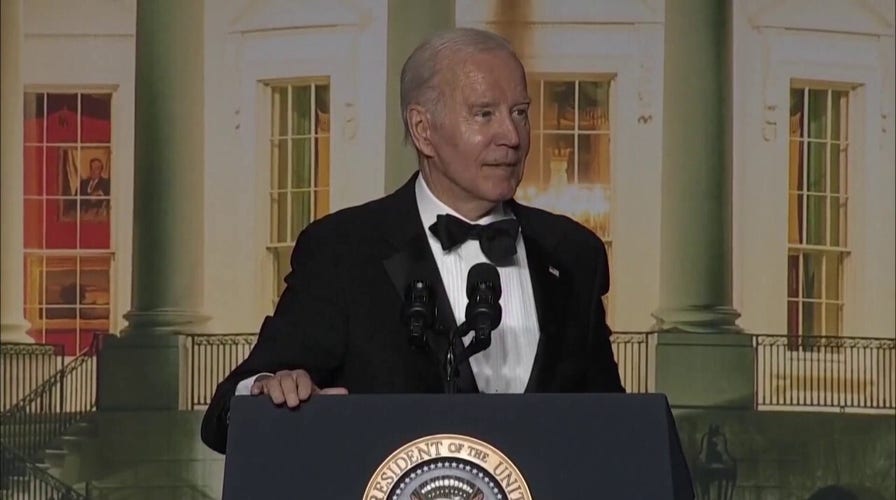 Biden jokes about avoiding questions from the media and 'cheerfully' walking away