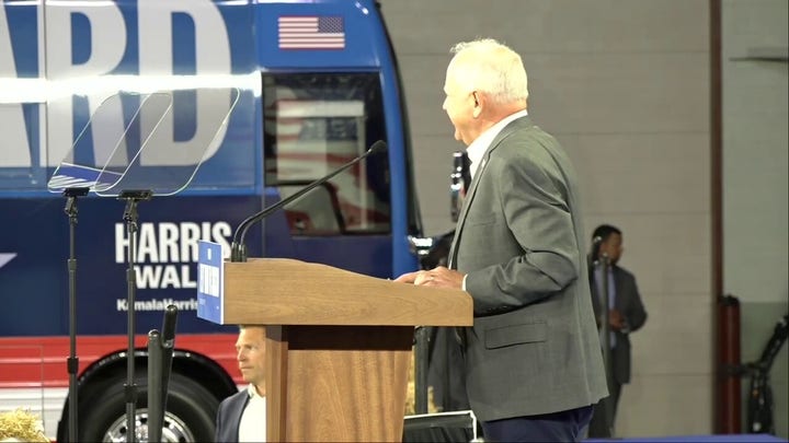 Tim Walz comparte su opinión sobre el debate de anoche