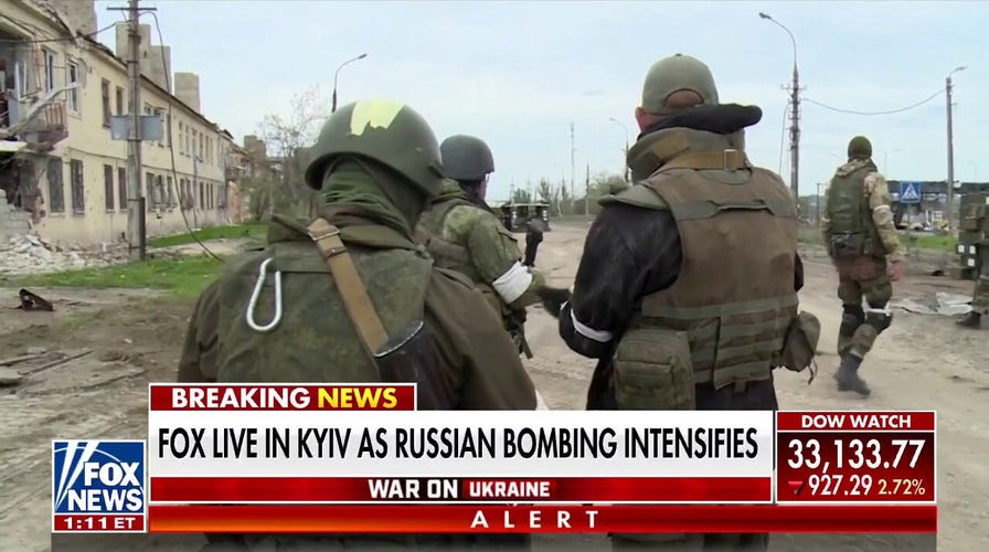 Fox News live in Kyiv as Russian bombing intensifies