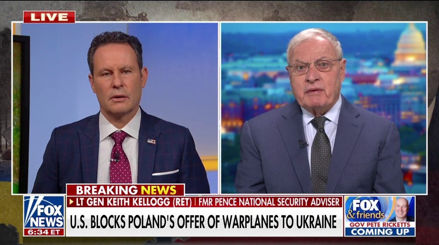 Lt. Gen. Kellogg on Russia-Ukraine war: 'Every day that goes by' Russia is losing