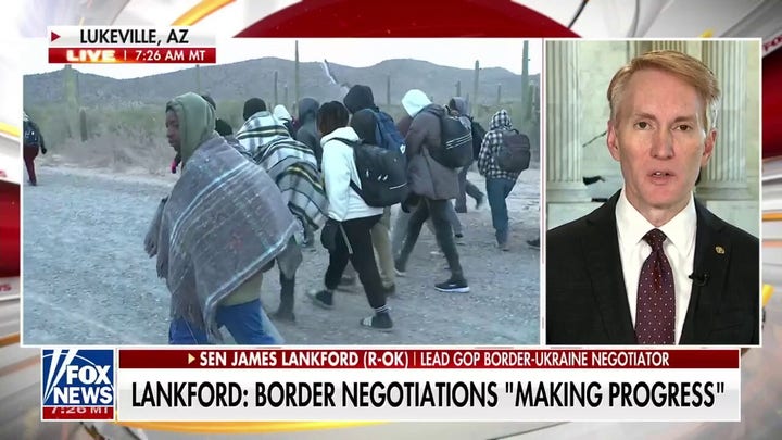 Rep. Lankford addresses border crisis as negotiations remain in limbo: Not a political issue