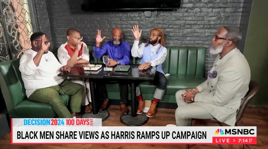 Black male voters have surprising reaction during MSNBC roundtable when asked about community Trump support