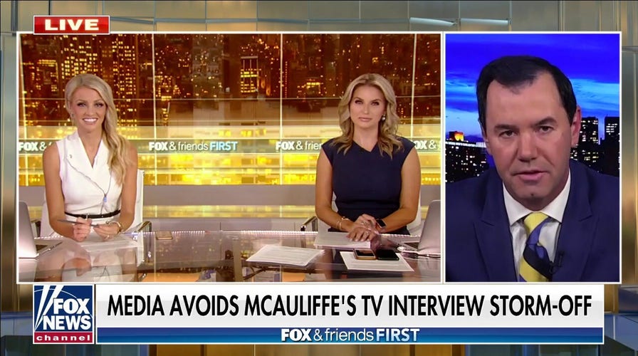 Joe Concha rips media outlets for ignoring Terry McAuliffe's interview storm-off
