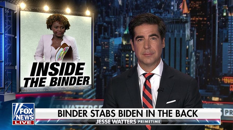 Jesse Watters unpacks Karine Jean-Pierre’s ‘backstabbing book,' reported desire to be on ‘The View’