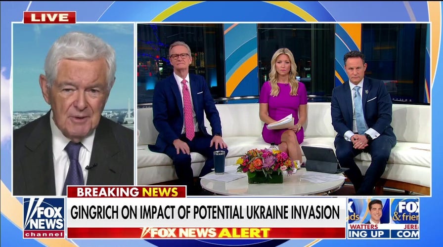 Gingrich: Putin sees ‘once in a lifetime opportunity’ with Biden admin
