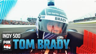 Tom Brady gets a ride from Jimmie Johnson at Indy 500  | INDYCAR on FOX - Fox News