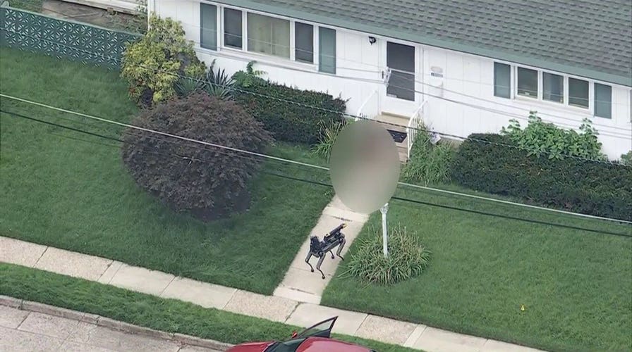 SWAT teams deploy robot dog to barricaded New Jersey home