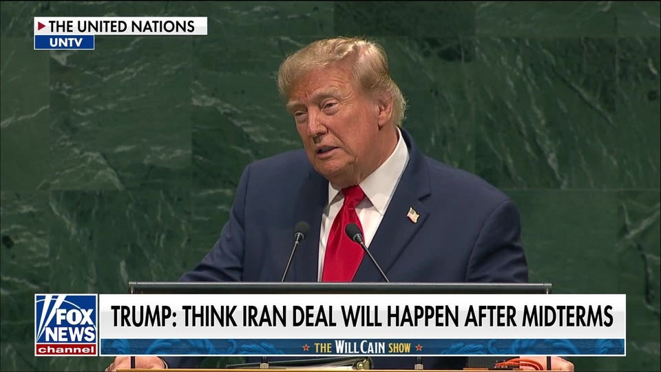 Trump delivers stark warning to Iran, Cuba at UN General Assembly