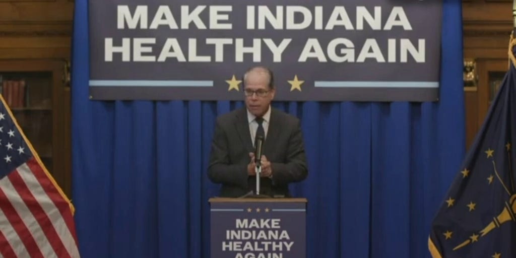 Indiana Gov. Mike Braun signs executive orders aimed at improving his state's health