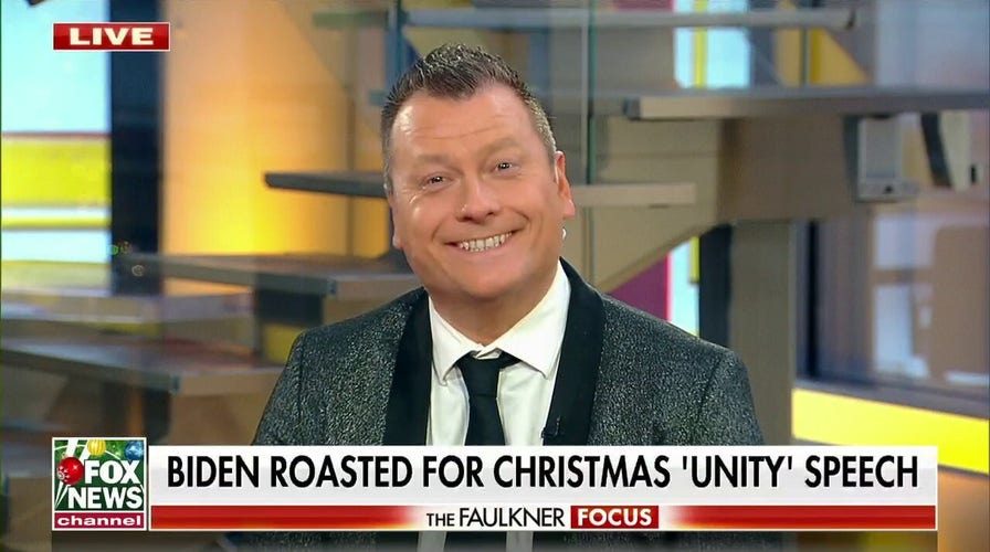 Jimmy Failla roasts Biden’s Christmas unity speech: No one more divisive than Joe Biden