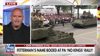 Fetterman blasts fellow Democrats for criticizing military parade