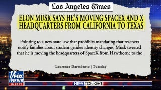 Elon Musk moving SpaceX headquarters from California to Texas  - Fox News