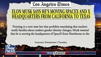 Elon Musk moving SpaceX headquarters from California to Texas 