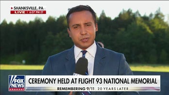 President Biden visits the Shanksville memorial for United Flight 93