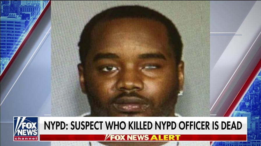 Suspect in killing of NYPD police officer confirmed dead