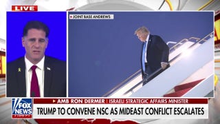 Trump meets with national security team as Israel-Iran conflict escalates