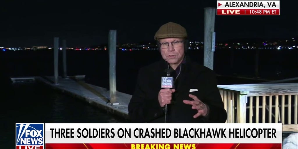 A look at the scene at Reagan National Airport after aircraft collision