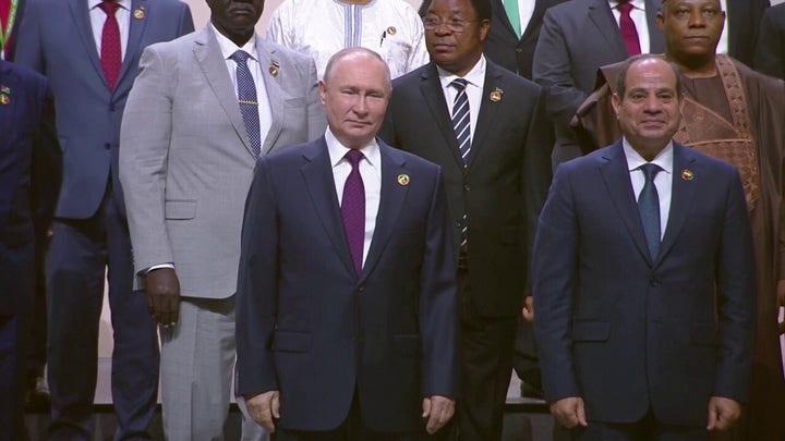 Putin hosts leaders from across Africa
