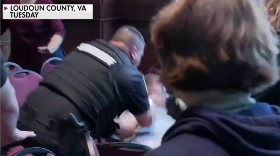 Meeting erupts into chaos after school board 'abruptly' cut off parents