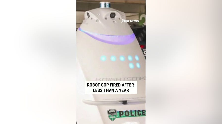 Robot cop FIRED after less than a year 
