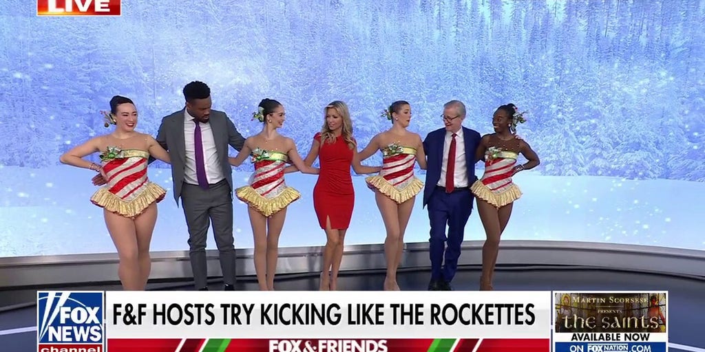 Radio City Rockettes celebrate Christmas season on 'Fox & Friends'