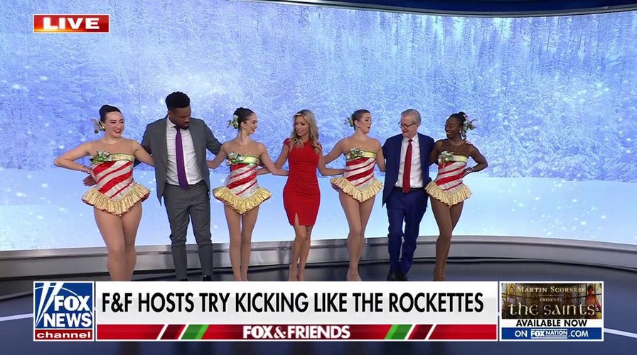 Radio City Rockettes celebrate Christmas season on 'Fox & Friends'