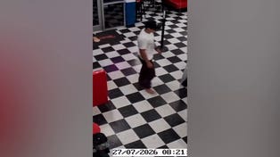 Barefoot bandit strolls off with Taylor Swift standee from California ice cream shop
