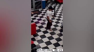 Barefoot bandit strolls off with Taylor Swift standee from California ice cream shop