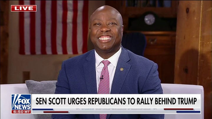 Sen. Tim Scott urges Republicans to support Trump: 'This race is already over'