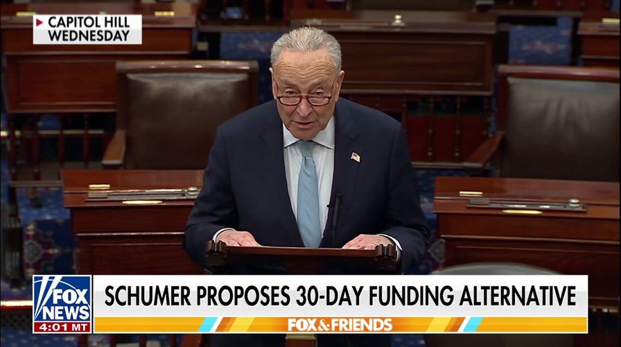 Senate Democrats oppose GOP spending bill as government shutdown looms