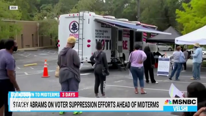 Stacey Abrams says she will be Georgia governor if voters can navigate Gov. Kemp’s voter suppression