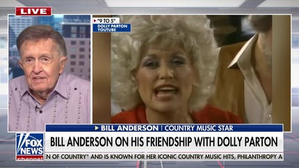 Country star Bill Anderson pays tribute to Dolly Parton