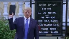 Park Police say DC protesters cleared because they attacked cops, not because of Trump church visit: report