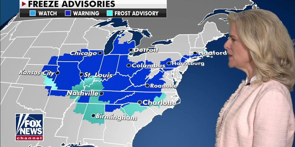 National weather forecast, April 22 Fox News Video