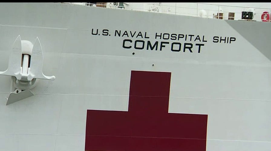 Gen. O'Shaughnessy: Focused on reconfiguring USNS Comfort to handle COVID-19 capacity