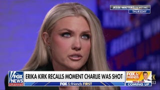 Erika Kirk recalls moment she found out Charlie was shot