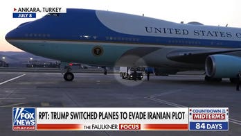 White House not denying report Trump switched planes to avoid Iranian plot