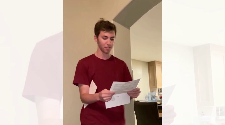 Tyler Robinson, Charlie Kirk's alleged killer, seen accepting college scholarship