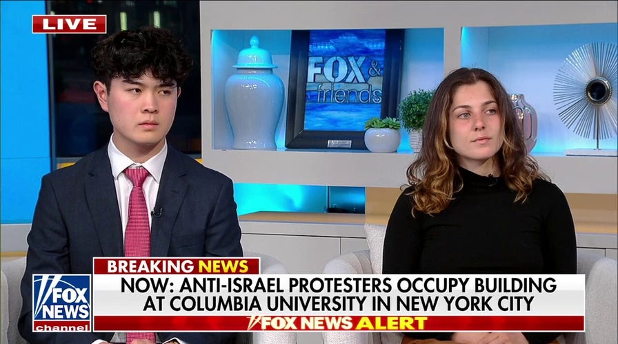 We feel alone: Columbia student who witnessed anti-Israel protesters building takeover speaks out