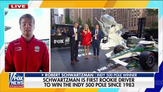 Rookie Robert Schwartzman wins Indy 500 pole: 'Best part' of my career
