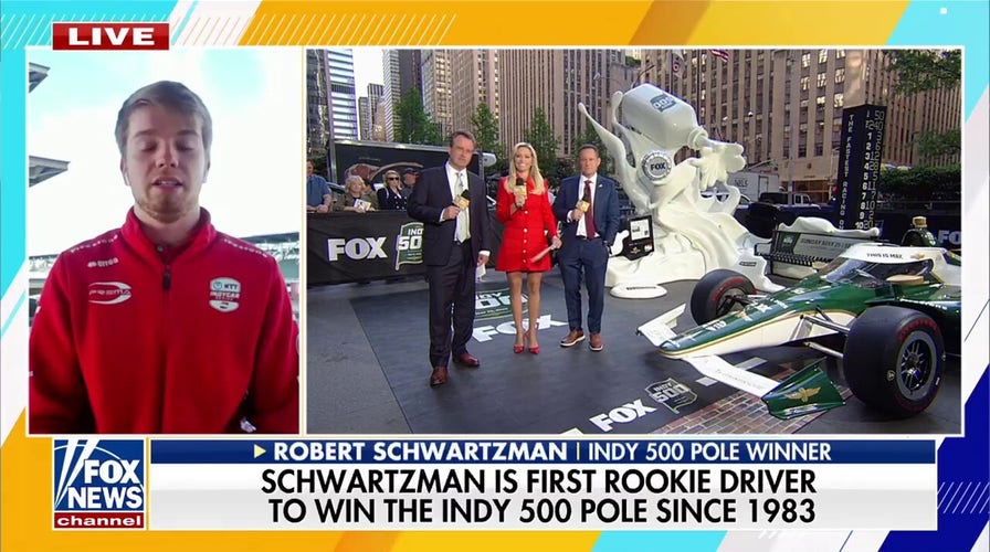 Rookie Robert Schwartzman wins Indy 500 pole: 'Best part' of my career