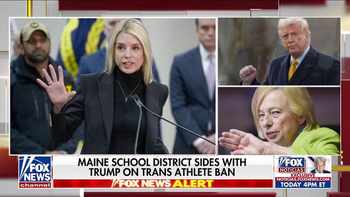 Trump admin takes action against Maine in fight to protect women's sports